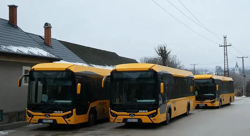 Forgalomba álltak a Volán idei első új buszai