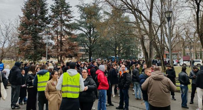 Szolidaritásból bojkottálják az oktatást az Újvidéki Egyetem hallgatói