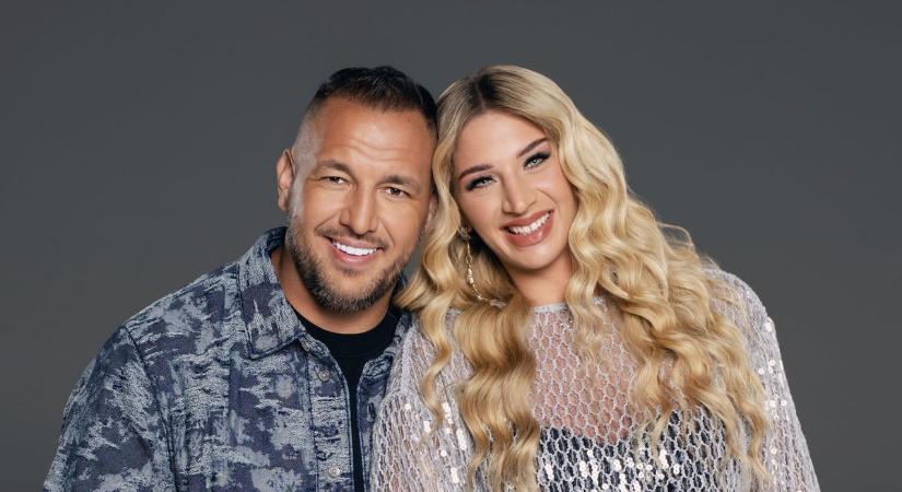 Curtis a volt győri kosaras feleségével áll a Nagy Duett színpadára