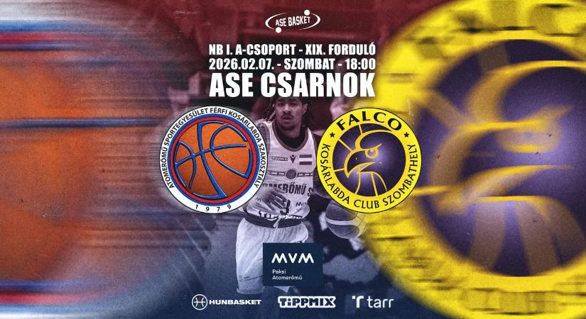 Atomerőmű SE – Falco-Vulcano Energia KC Szombathely, 2026.02.07., Paks