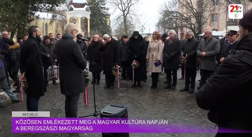 Aktuális (2026.01.26) Közösen emlékezett meg a Magyar Kultúra Napján a beregszászi magyarság (videó)