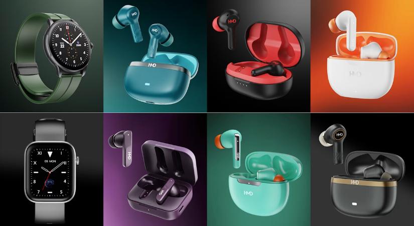 HMD Watch X1, Watch P1 és DUB széria: új viselhető kütyük a HMD-től