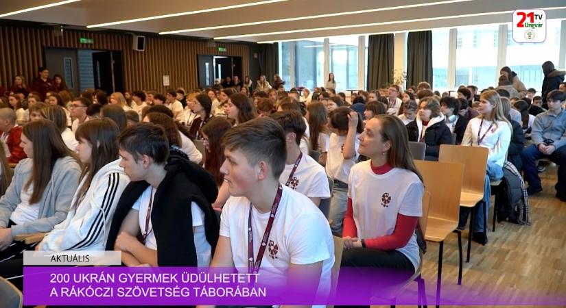 Aktuális (2026.01.26) 200 ukrán gyermek üdülhetett a Rákóczi Szövetség táborában (videó)