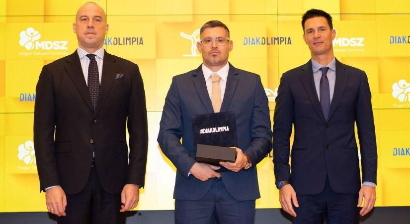 A vármegye legeredményesebb testnevelője lett Fehér Krisztián