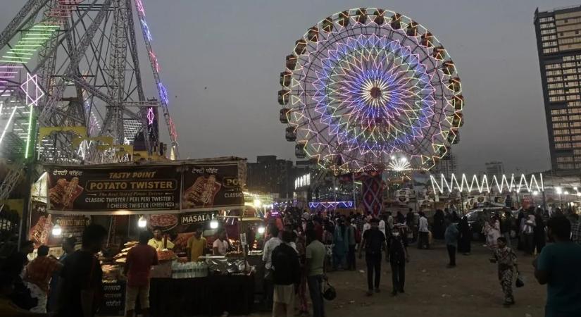 Rémálom a vidámparkban: összeomlott az óriáshinta, gyerekeket csapott a falhoz