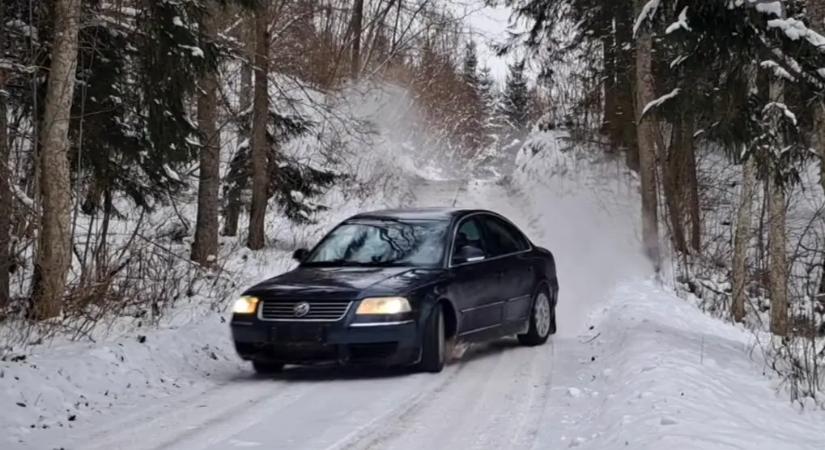 Kilinccsel előre egy hátsókerekes Passatban? Létezik!