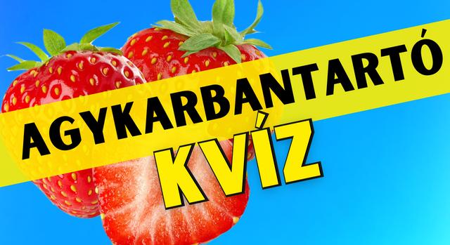 Napi agykarbantartó feladat: Eper és narancs – De melyik volt a párja?