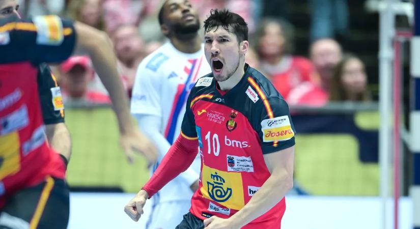 Férfi kézilabda Eb: feltámadtak a spanyolok, a franciáknak az elődöntőjükbe kerülhet a vereség