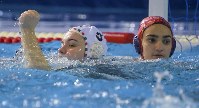 Szenzációs utolsó negyeddel nyomta le a spanyolokat a női pólóválogatott az Eb-nyitányon