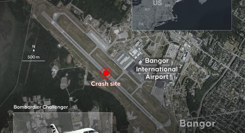 Heten meghaltak a hóesésben történt maine-i repülőgép-szerencsétlenségben