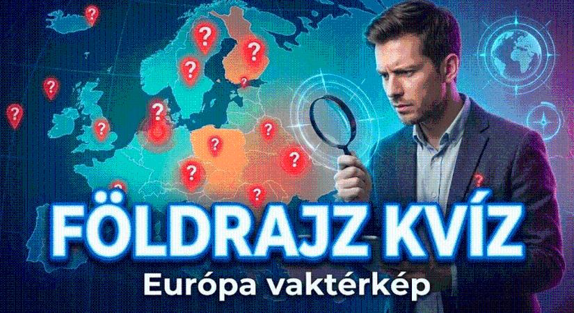 Földrajz kvíz: Ez a vaktérkép garantáltan kifog rajtad, ha nem figyeltél földrajz órán