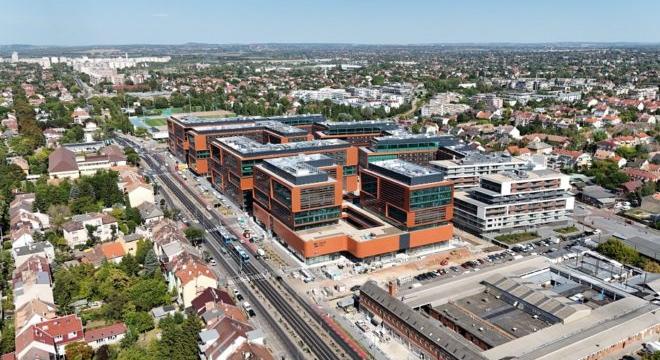 Modern irodaházak, modern szabályozókkal Zuglóban