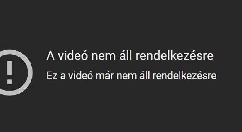 Valami baj van a YouTube-bal, nem hajlandó lejátszani egyes videókat