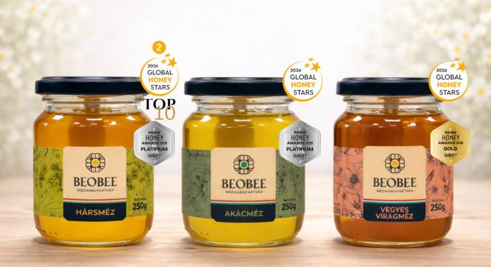 Párizst is meghódították a BeoBee mézek!