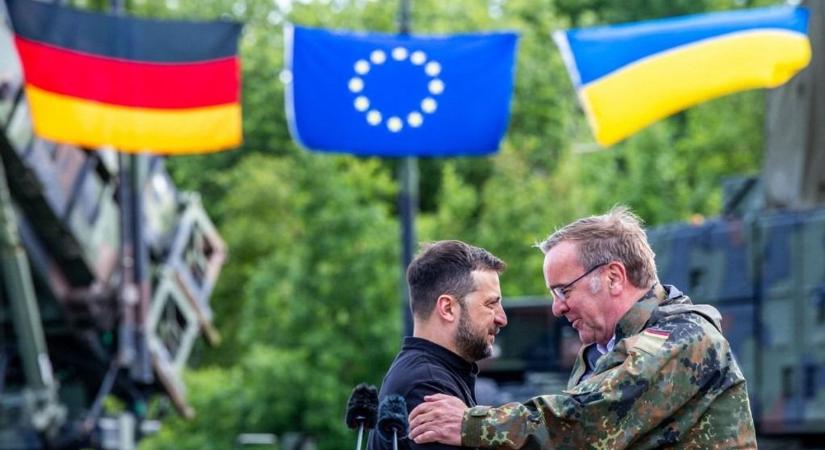 Betelt a pohár a németeknél: a védelmi miniszter kimondta, amit Zelenszkij nem akart hallani