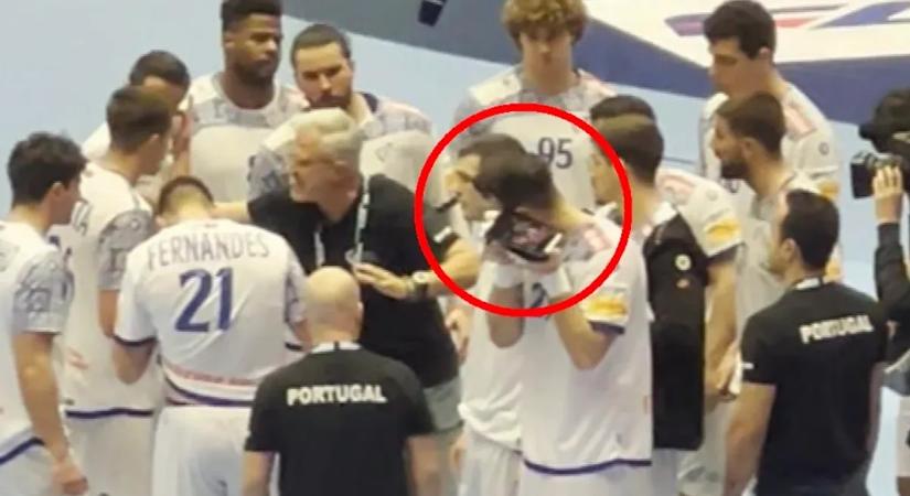 A portugálok játékosa lehallgatta a norvég időkéréseket a férfi kézi Eb-n – videó
