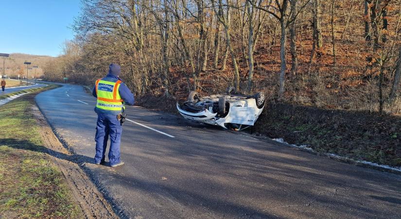 Rövid időn belül több közlekedési baleset is történ Egerszalók közelében