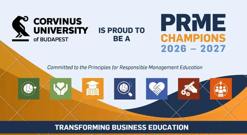 Új mérföldkő, nemzetközi elismerést kapott a Corvinus Egyetem
