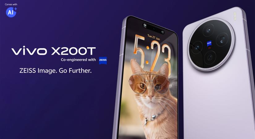 Bemutatkozott a vivo X200T – csúcshardver, óriási akku és prémium kamerák