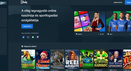 A legjobb nyerőgépek a Stake casinón