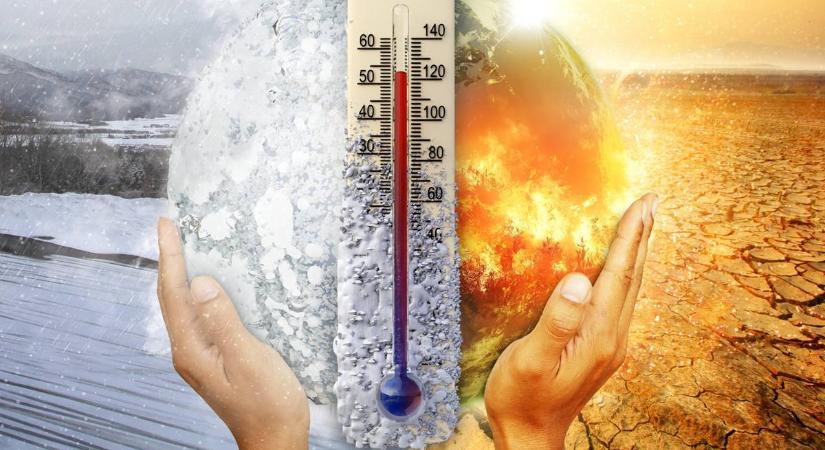 Extrém időjárás: dermesztő hideg és perzselő hőség, 90 fokos hőmérséklet-különbség az Egyesült Államok és Ausztrália között