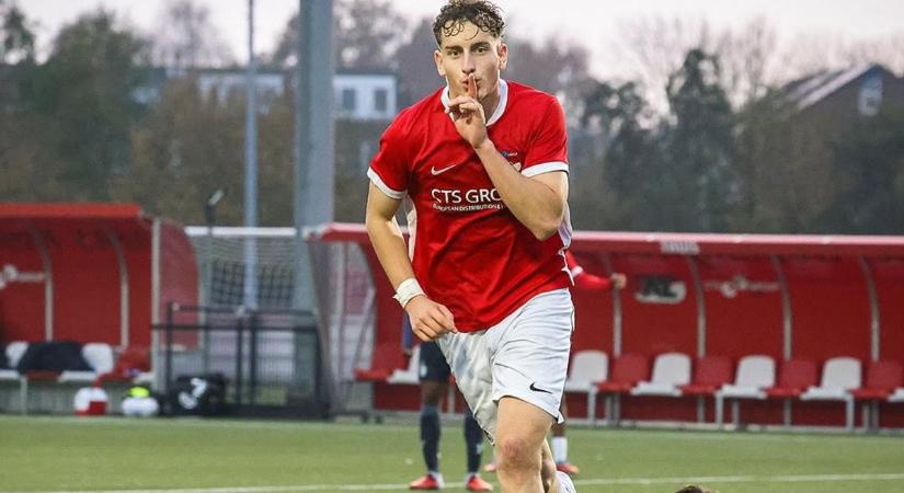 Légiósok: Nem tud leállni a góllövéssel, az egyik legígéretesebb magyar csatártehetség a felnőttek között is betalált - videó