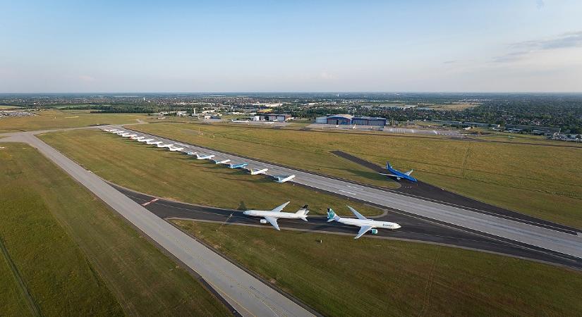 Drón hatolt be a ferihegyi reptér légterébe, a készenlétiseknek kellett akciózni