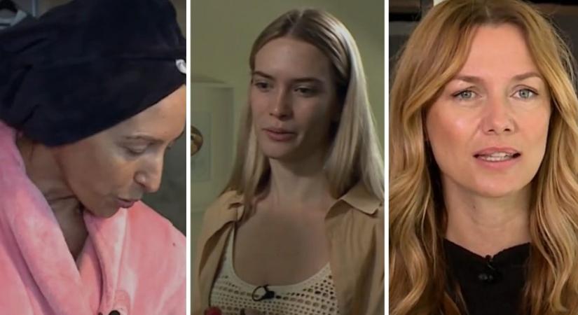 Smink nélkül állt kamera elé Rubint Réka, Mészáros Lili és Tomán Szabina