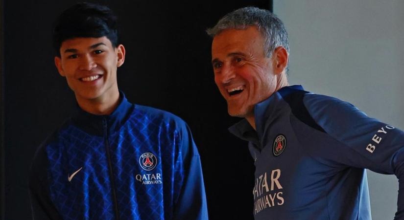 Nem semmi, mivel fogadta Luis Enrique a Barcelonából szerződtetett csillagot