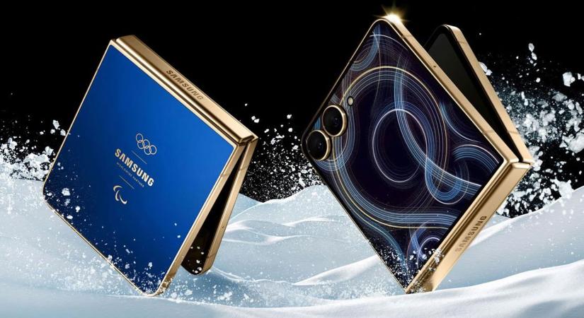 Különleges dizájnnal mutatkozott be a Samsung Galaxy Z Flip7 Olympic Edition