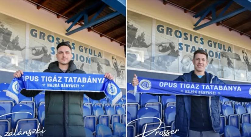 Az NB I-ből és Németországból is igazolt a Tatabánya