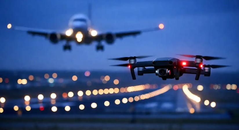 Nem tudta, hogy ez tilos: 3 eljárás indult a budapesti férfi ellen, aki a Liszt Ferenc repülőtérnél drónozott