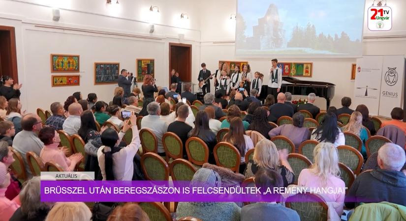 Aktuális (2026.01.27) Brüsszel után Ceregszászon is felcsendültek „A remény hangjai” (videó)