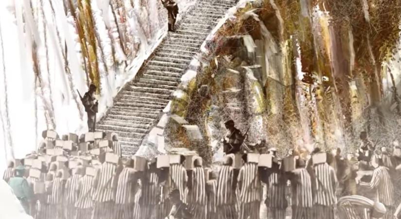 Animációs kisfilmben elevenítették fel a mauthauseni koncentrációs tábor borzalmait