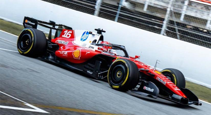 Leclerc az első tesztnap után: Remélem, hogy ez lesz a mi évünk!