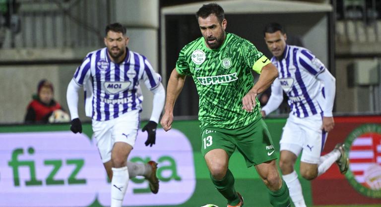 Böde Dániel éppen a Ferencváros elleni rangadó előtt szenvedett vádliizom-szakadást