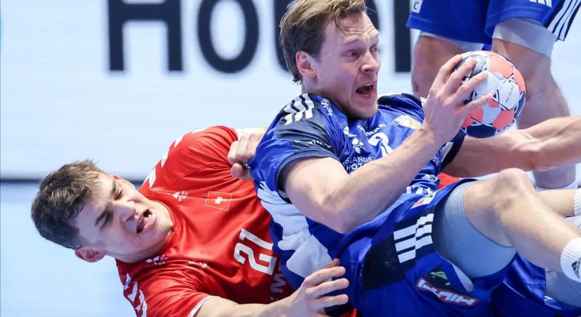 Meglepetés: Izland pontot vesztett Svájc ellen a kézi Eb-n