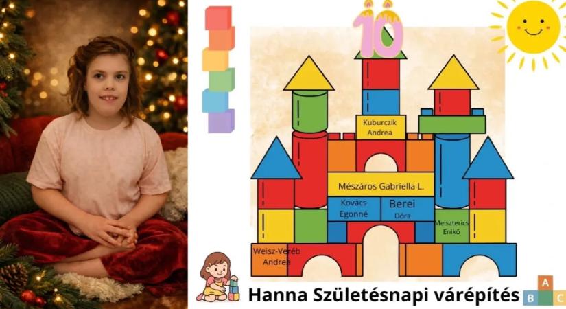 "Olyan nagy szíve van, hogy belefér az egész világ" - ez várta a sztrókon átesett Hannát a 10. szülinapján