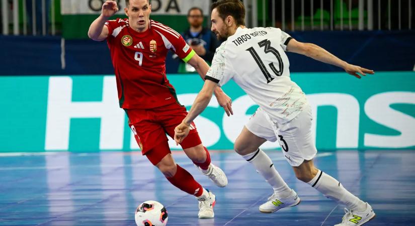 Szépségdíjas magyar gól a futsalnagyhatalomnak az Eb-n