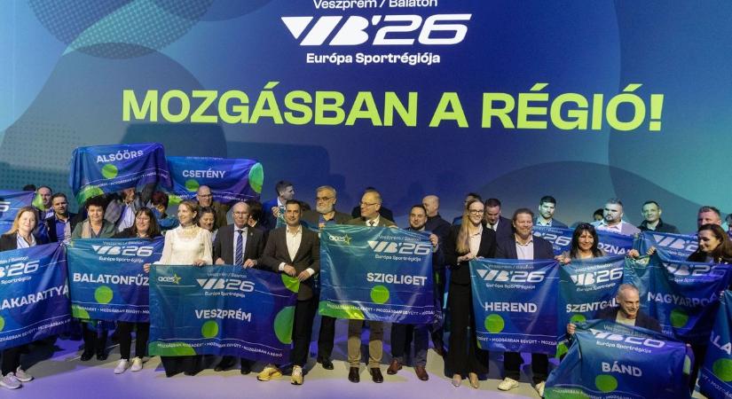 Hivatalosan is elindult a Veszprém-Balaton 2026 Európa Sportrégiója Év képek, videó!