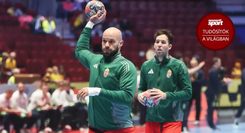 Férfi kézilabda Eb: Svédország–Magyarország