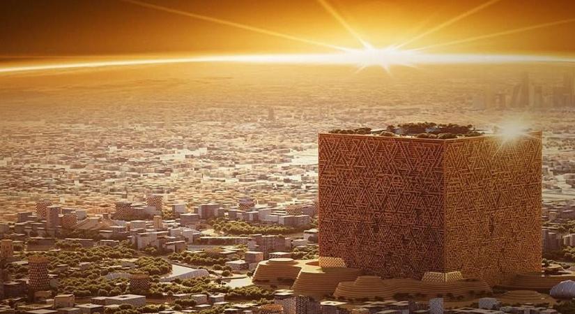 Váratlan: leállt a világ legnagyobb építkezése, mégsincs elég pénze rá az olajhatalomnak – videón az 50 milliárd dolláros Mukaab