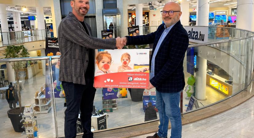 8 millió forintot adományozott karácsonykor az Alza.hu