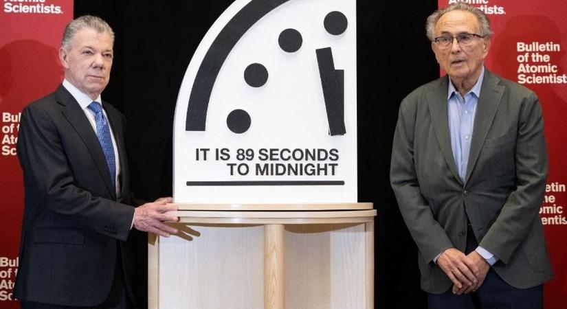 Közelebb vagyunk a világvégéhez, mint valaha: előrébb állították a „Végítélet Óráját"