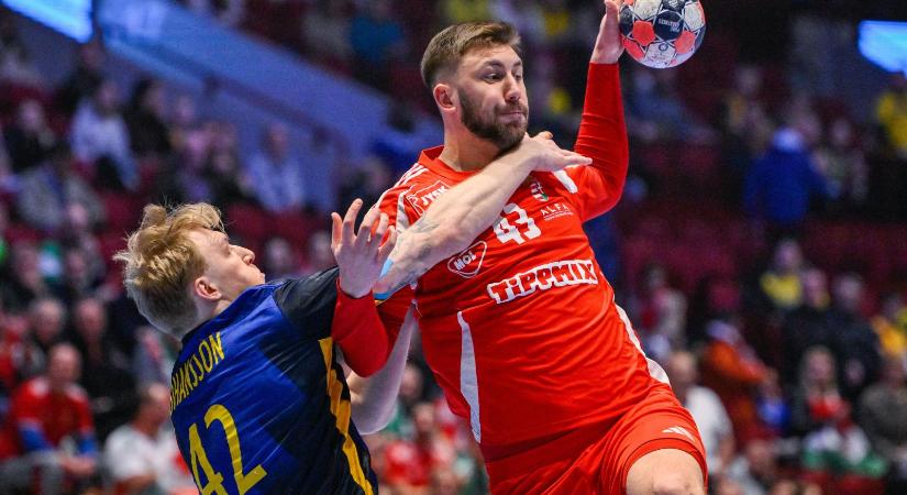 32-32-es döntetlent játszott Svédországgal a magyar férfi kézilabda-válogatott