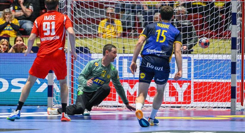 Parádés játék és győzelemmel felérő döntetlen a svédek ellen