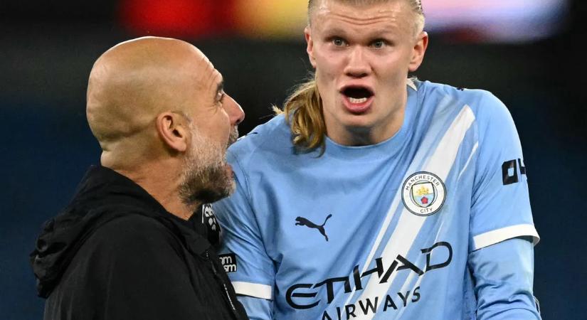 Haaland összeomlott? Guardiola szerint ők tették tönkre a világklasszist