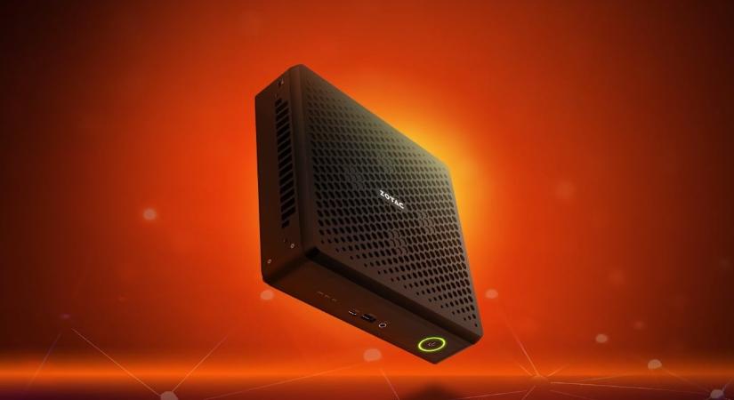 A leggyorsabb AMD Strix Halo APU dolgozik a Zotac apró asztali számítógépének fedélzetén