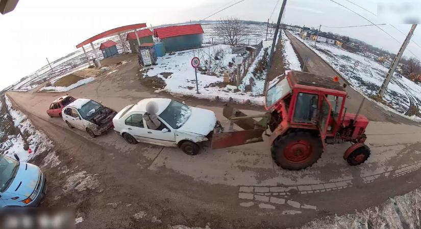 Horrorkaravánt kapcsoltak le a rendőrök Nyárlőrincen