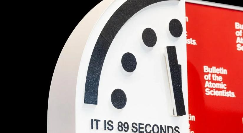 Még sosem voltunk ennyire közel az éjfélhez a Végítélet Órája szerint